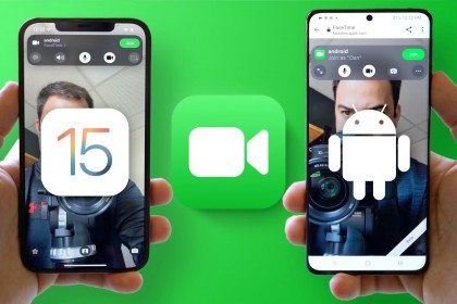 Cách FaceTime giữa iPhone và Android trên iOS 15