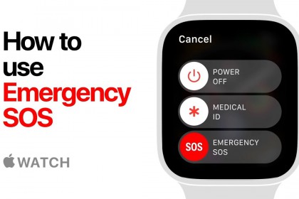 Hướng dẫn sử dụng tính năng SOS khẩn cấp trên Apple Watch
