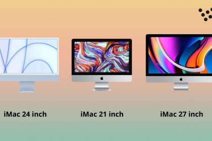 So sánh iMac 24 inch và 21 inch chip M1 với iMac 27 inch chip Intel