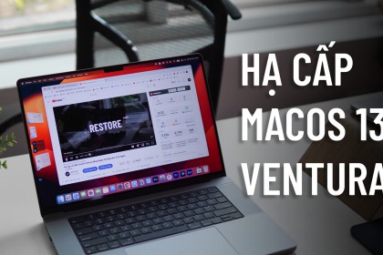 Hạ cấp, cài đặt macOS Ventura bằng Apple Configurator 2 từ Apple