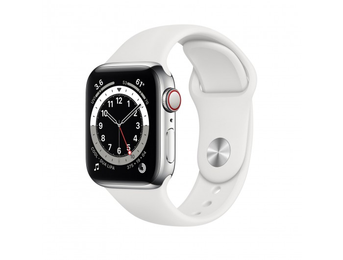 Apple Watch Series 8 GPS + Cellular 45mm - Thép, dây Cao su - Chính hãng (VN/A)