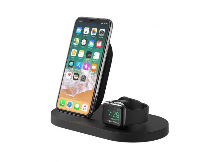 Belkin BOOST↑UP™ Wireless Charging Dock for iPhone + Apple Watch + USB-A port
