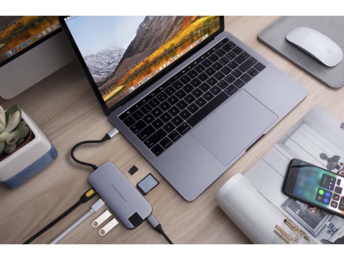 Bộ chia USB-C HyperDrive 8-in-1