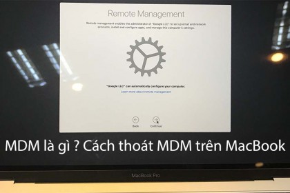 MDM là gì - Cách thoát MDM trên MacBook | HNMac.vn