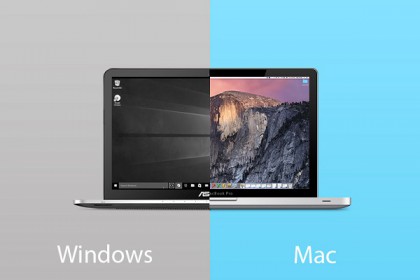 Lựa chọn laptop làm đồ họa: Mac hay PC?