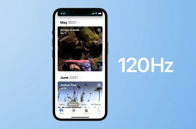 Hoạt ảnh 120Hz trong ứng dụng của bên thứ ba trên iPhone 13 Pro
