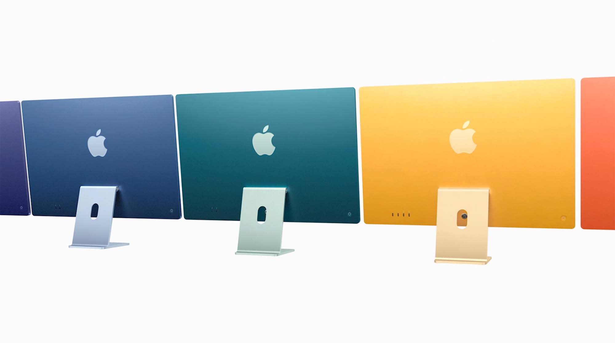iMac mới nhiều màu sắc
